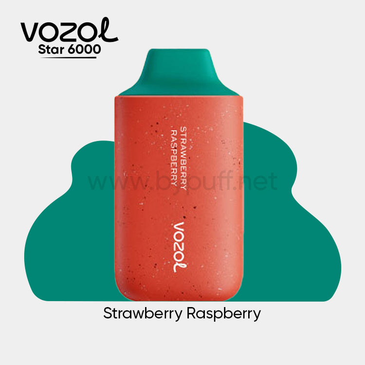 Vozol 6000 Strawberry Raspberry