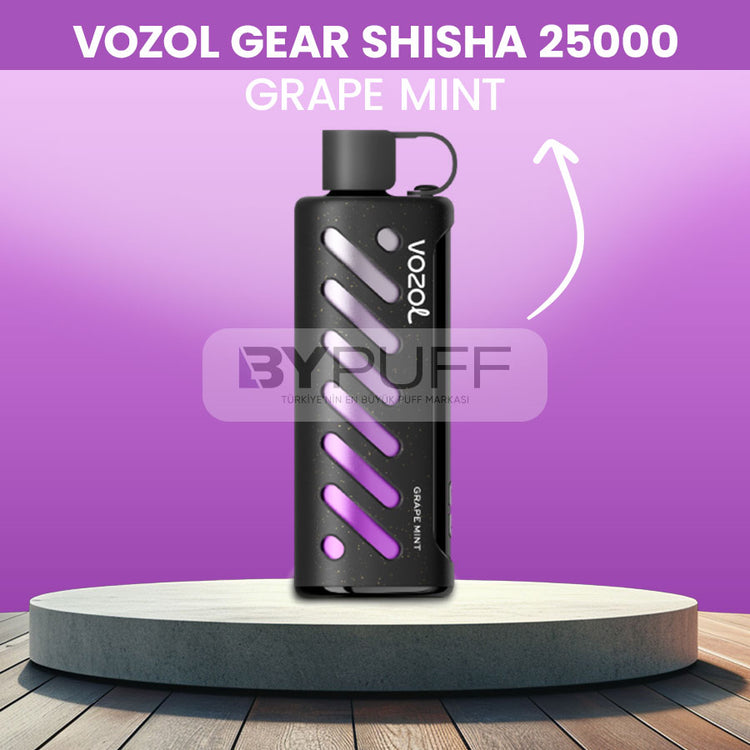 Vozol Gear Shisha 25000 Grape Mint