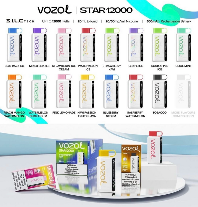 Vozol 12000 Lemon Lime