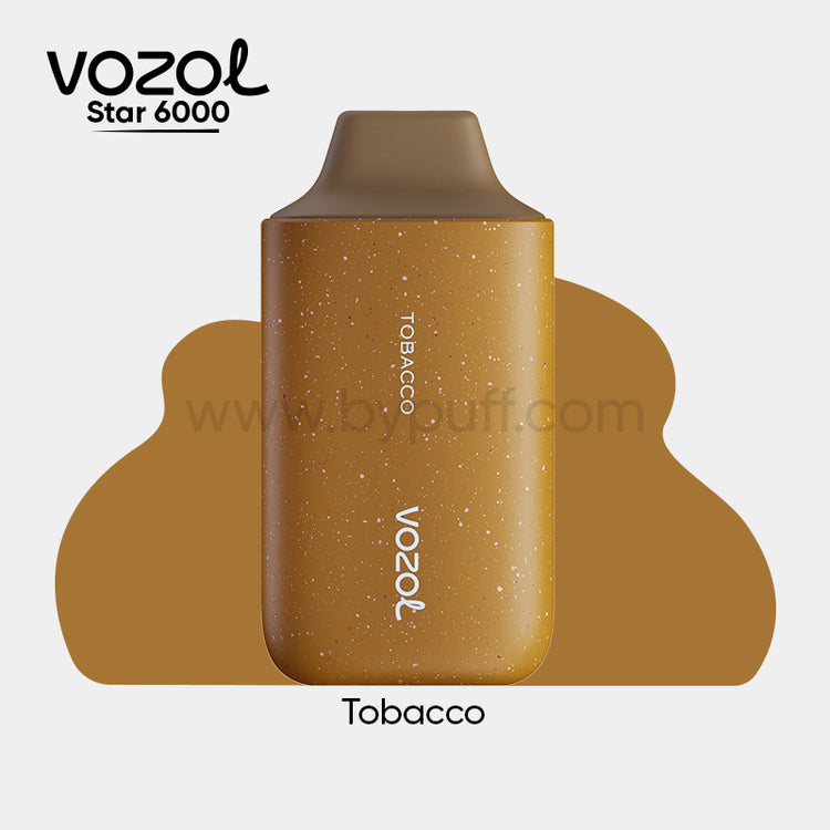 Vozol 6000 Tobacco